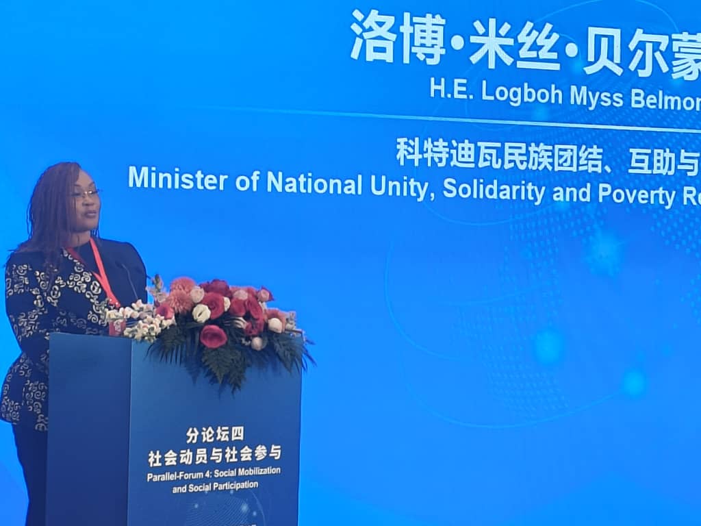 Forum mondial sur la réduction de la pauvreté : la Chine se dit prête à accompagner la Côte d’Ivoire dans ses efforts de lutte