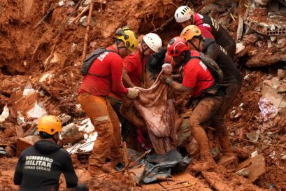 Dans le quartier de Parque Burnier, à Juiz de Fora, dans l’Etat du Minas Gerais, au Brésil, le 24 février 2026. SILVIA IZQUIERDO/AP