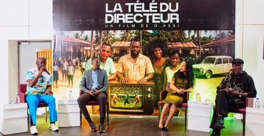 Meiway-acteur-principal-de-La-tele-du-directeur-a-Abidjan-le-4-aout-2026