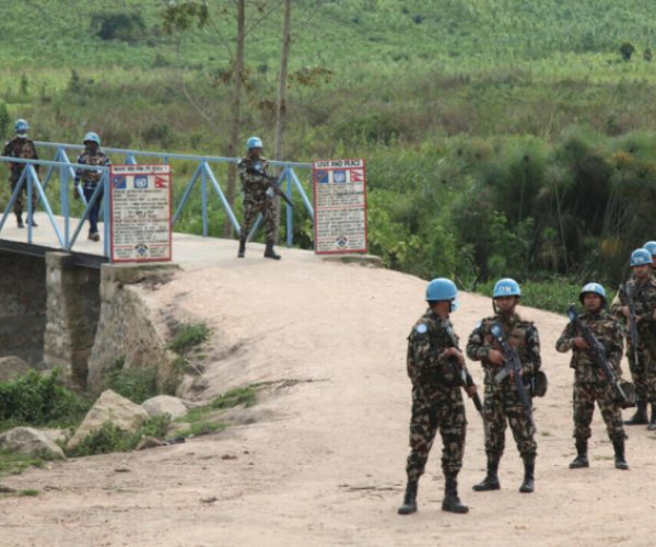 Image d'illustration. Des casques bleus de la Monusco à l'est de la RDC